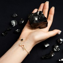 슌가이트 폴링스톤 별자리 팔찌 지구에 떨어진 운석 천연플러렌 무니켈 기념일 생일선물 커플아이템