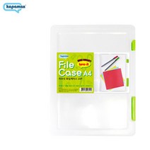 서류정리용 계약서용 강사요 화일케이스 40mm 2종 택1 문서보관 좁은집정리, 오렌지