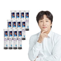내츄럴플러스 독일 잔티바 발포 칼슘 마그네슘 비타민D 15정(15일분), 12통