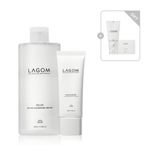 라곰 기초 세트 [선젤플러스+클렌징워터+젤투워터 디럭스+코튼패드 30매]180337, 선젤플러스 40mL+클렌징워터 350