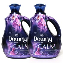 다우니 인퓨전 캄 섬유유연제 라벤더 앤 바닐라빈 본품, 2.4L, 2개