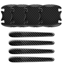 지프랭글러용품 지프랭글러jl용품 8pcs 자동차 도어 핸들 안티 스크래치 스티커 필름 지프에 대 한 수 있습, 01 Black_22 For Lexus