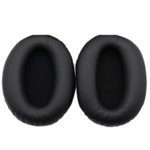 소니 / 소니 WH-1000XM3 이어폰 커버 헤드셋 1000xm3 귀마개 귀면 스폰지 귀 가죽 커버, 검정, 하나