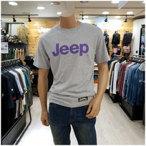 지프 불광점 (파격수량특가) 70%할인 [JEEP] 데일리로 편하게 입기 좋은 기본 반팔티!! 남여공용 NEW 로고 반팔 티셔츠!!
