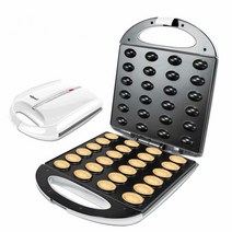 호두과자기계 땅콩빵 제조기 미니 휴게소 커피콩빵, 블랙 1400W6080 와플 메이커