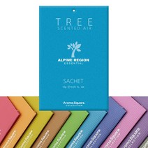 인터바겐 아로마스퀘어 사쉐 트리 방향제 옷장 실내 차량용 걸이형 행낭 디퓨저, 알파인 리전 L(20g)