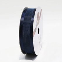 금비 오간디B 두줄오간디(15mm*15m)(사은품 증정 행사중), OB#20 남색, 15m
