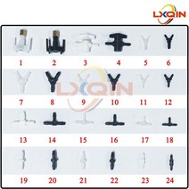 LXQIN 20pcs 에코 솔벤트/UV 잉크 호스 커넥터 Mimaki Mutoh Gongzheng Allwin 프린터 튜브 파이프 댐퍼, 09 9