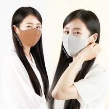 항균루비셀 소프트/핏 퍼프 마스크, 핏 검정 D