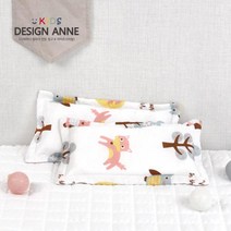 [천삼백케이] [디자인엔] 풍기인견 부엉이 키즈메모리폼베개