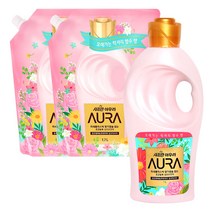샤프란 AURA 윌유메리미 (용기1L + 리필1.7Lx2개), 1set