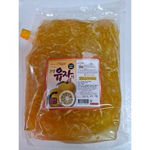 유자청 유자차2kg 유자소스 유자샐러드 고흥유자 완도유자 유자요리, 유자청(유자차) 8kg, 1개