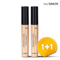 더샘 (1+1) 미네랄라이징 크리미 컨실러 4ml, 2개, 01 바닐라