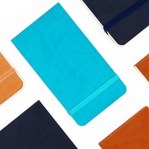 20%OFF - 포켓북 메모장 친환경 밴드 양장 휴대용 고급표지 오퍼비 노트, 카멜, 무