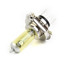 제논램프 할로겐 적외선 uv H4 크세논 가스 할로겐 헤드라이트 전조등 전구 노란색 55W 5000K 12V 방수 자, 한개옵션1, 한개옵션0
