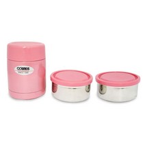 다이어트도시락용 보온 밀폐용기 세트 죽통, 코스모스 웰빙도시락