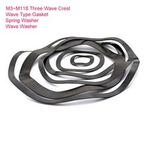 3 웨이브 크레스트/웨이브 타입 가스켓/스프링 와셔/웨이브 와셔 M3 M4 M5 M6 M8 M10 M12 M14 M16 M19 M21, 20 M40x50x0.5mm_05 20Pcs