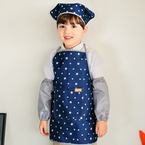 [BAY-B] 네이비스타 유아앞치마 세트