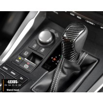 렉서스 RX NX ES IS GS 카본 기어봉 몰딩 64번, 카본블랙