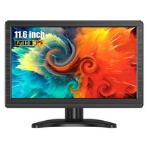 43인치 27인치 모니터 miktver 소형 tv vga lcd 스탠드 1366x768, 데스크탑 모니터, 오 플러그