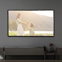 이동형 빔프로젝터 스크린(221x125cm) (16:9비율), 상세페이지 참조