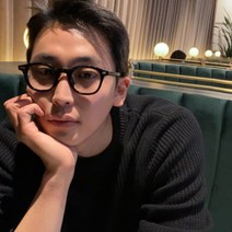 CMM 남녀공용 가벼운 크리스탈 뿔테 안경