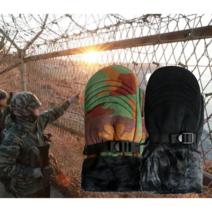 (니양몰) 1+ 1 밀리터리 벙어리 방한장갑 벙어리 장갑