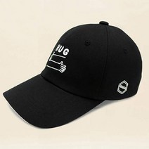 [스탠드업]허그 화이트블랙 컬러 볼캡