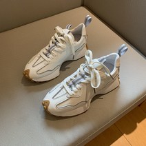 여성 키높이 스니커즈 여성 패션운동화 초경량 어글리슈즈 3.5cm