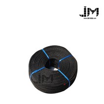 [제이엠몰닷컴] 피피로프 검정 5.5mm(1롤-700M) 6mm (1롤-600M) PP로프검정 검정로프 PP ROPE PP로프 블랙 섬유로프 현수막줄 빨랫줄 질긴끈, 11mm(1롤400m)