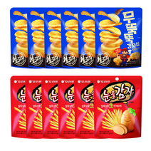 오리온 무뚝뚝감자칩 60g x 6p + 눈을감자 56g x 6p, 3세트