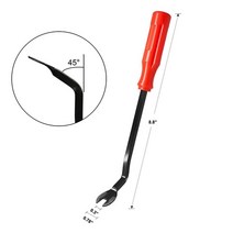 프로 자동차 오디오 수리 분해 도구 키트 스크래치 스키드 도어 클립 패널 계기판 제거, [05] Red Screwdriver