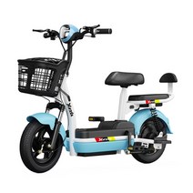 전기 스쿠터 48v 표준 페달 보조 소형 자전거 남녀 도보 배터리, 12ah, 레드 12A 65km