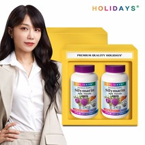 홀리데이즈 대용량 건강한 간 밀크씨슬 선물세트, 단품, 단품
