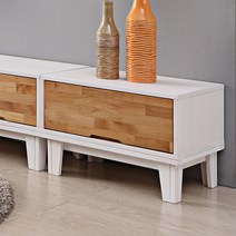 [우아미아이] [우아미가구]하므 원목 협탁, 색상:엘다