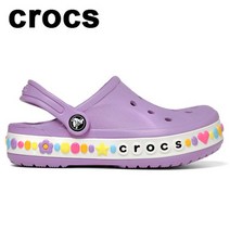 [크록스] 키즈 바야밴드 참 밴드 클로그 슬리퍼 208101_5PR