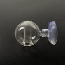 심은 탱크 새우어항 물 co2 수준 dkhph 모니터 수족관 액세서리 용품에 대한 유리, 둥근 모양