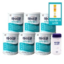 일동후디스 장민호 하이뮨 프로틴 밸런스 산양유 판토텐산 초유단백질 보충제 304g + ((사은품 닥터지 클렌징폼샘플1개증정))+ 하이뮨 보틀+스푼 증정, 304g / 6개