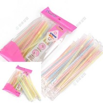 어린이빨대 80P 자바라빨대 버블티빨대 요구르트빨대 휴대용빨대 카페빨대 커피빨대 벤티빨대 다회용빨대 주름