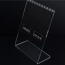 제품진열 아크릴 판매대 목걸이 귀걸이진열대 소품 액세서리 상품 거치대