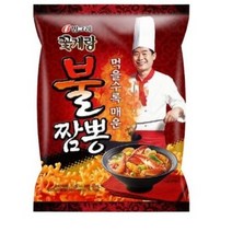 빙그레 꽃게랑 불짬뽕맛, 70g, 10개