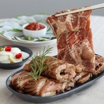 셰프애찬 포천식 갈비 720g 양념구이 돼지갈비 목살 전지 간장맛 매운맛, 간장양념 720g/1팩