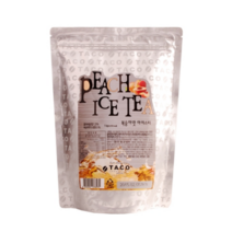 타코 복숭아아이스티 파우치1Kg, 1개, 1kg