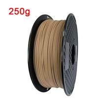 3d프린트필라멘트 나무 PLA 필라멘트 1.75mm 3D 프린터 비 독성 500g/250g/1kg 승화 공급 효과 인쇄 재료, [04] 250g-Dark wood