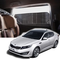 썬블럭 햇빛가래개 커튼 차박 K5 1세대, K5 1세대(10~15년7월), 뒷유리(트렁크)-에어메쉬/일반, 1개