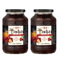 꽃샘 꿀대추차 1kg x 2개, 2kg, 1개