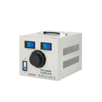 전압조정기 슬라이닥스 단상 STG-500W 소형 변압기, 3000W 이중(0-300V 조절 가능), 500W 전압 모델(0-300V 조절 가능)