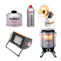 코베아 캠핑용 미니 큐빅 팬 기가 썬 가스히터 이소가스 KGH, KGH-1609 핸디썬