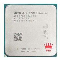 AMD PRO A10-8770E A10 8770E 8700E 2.8 GHz 35W 쿼드 코어 CPU 프로세서 AD877BAHM44AB 소켓 AM4, 한개옵션0