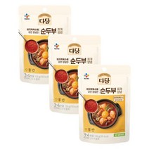 CJ 장 다담 순두부찌개양념 된장찌개 집된장 홈쿡 130g 3개 1세트, 9세트